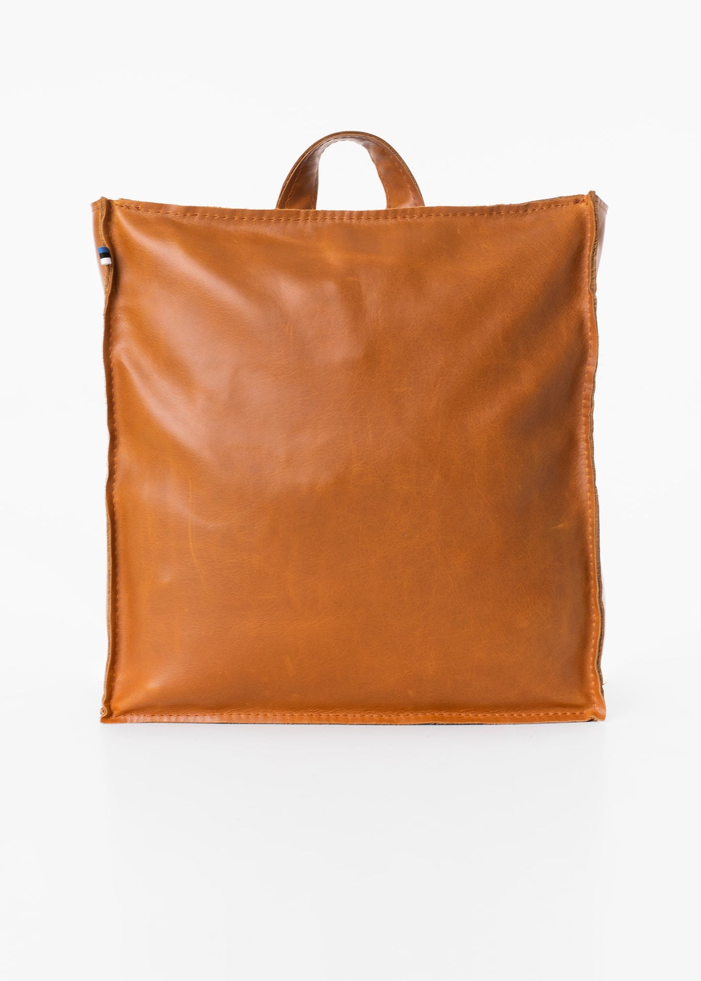 Folk 2 Leather Backpack - Caramel