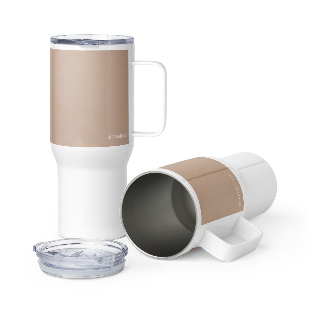 Tumbler termoskruus Ö Ilusat päeva beež