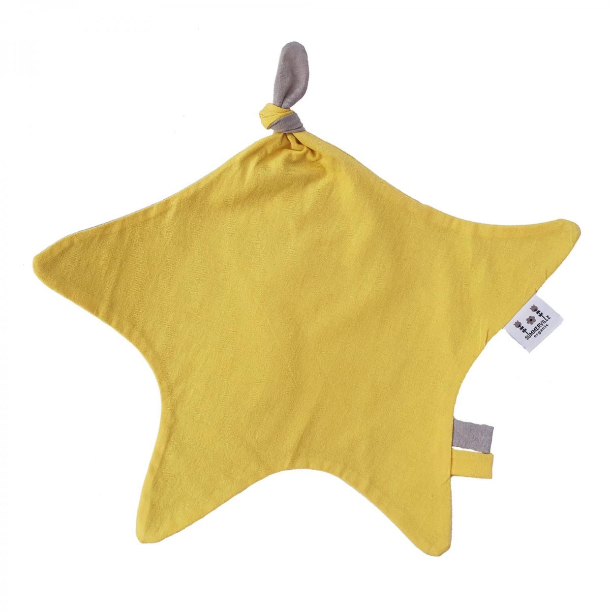 Orgaanilisest puuvillasest vastsündinu Blankie Yellow Star