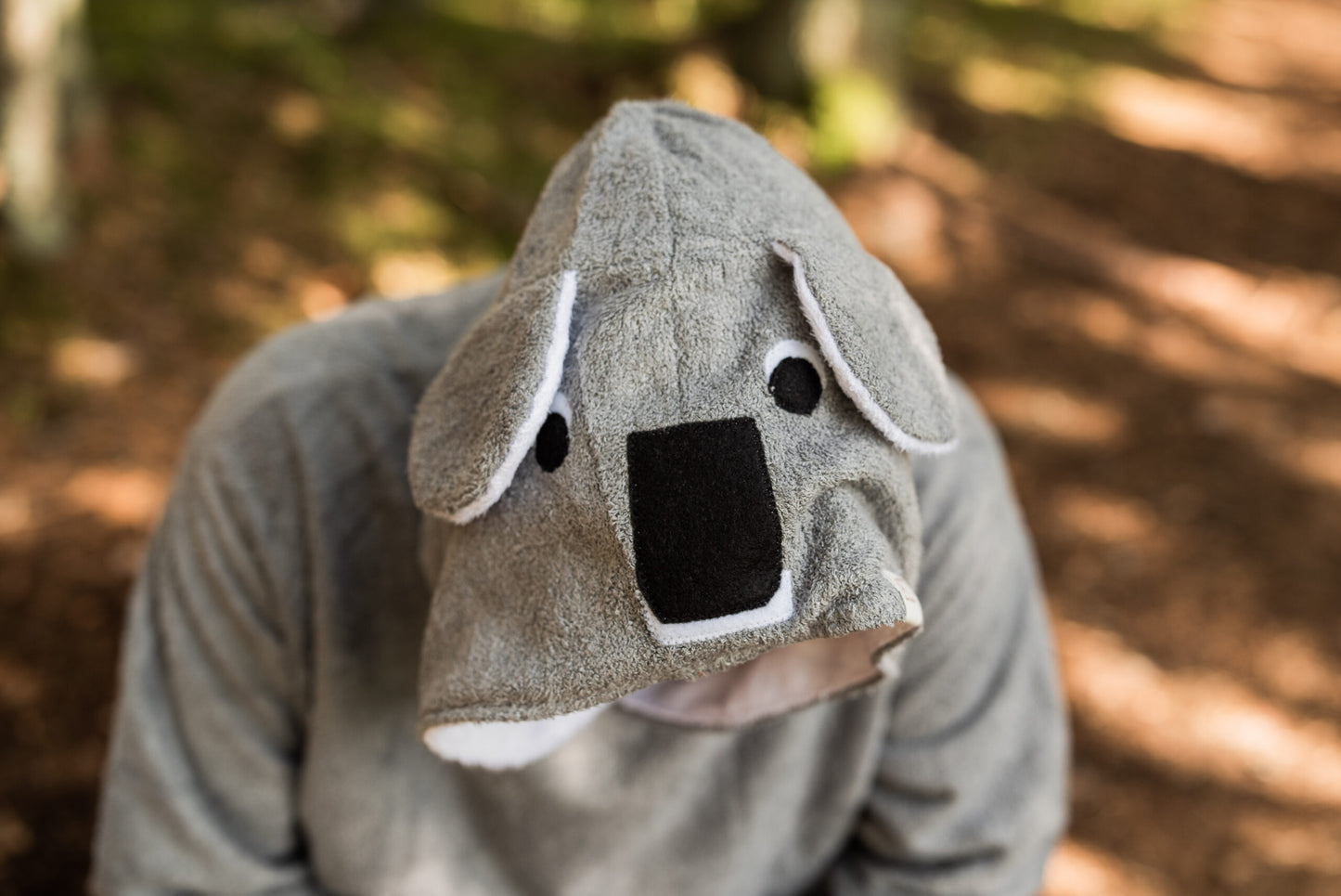 Short-Sleeve Poncho KOALA - Bamboo Terry