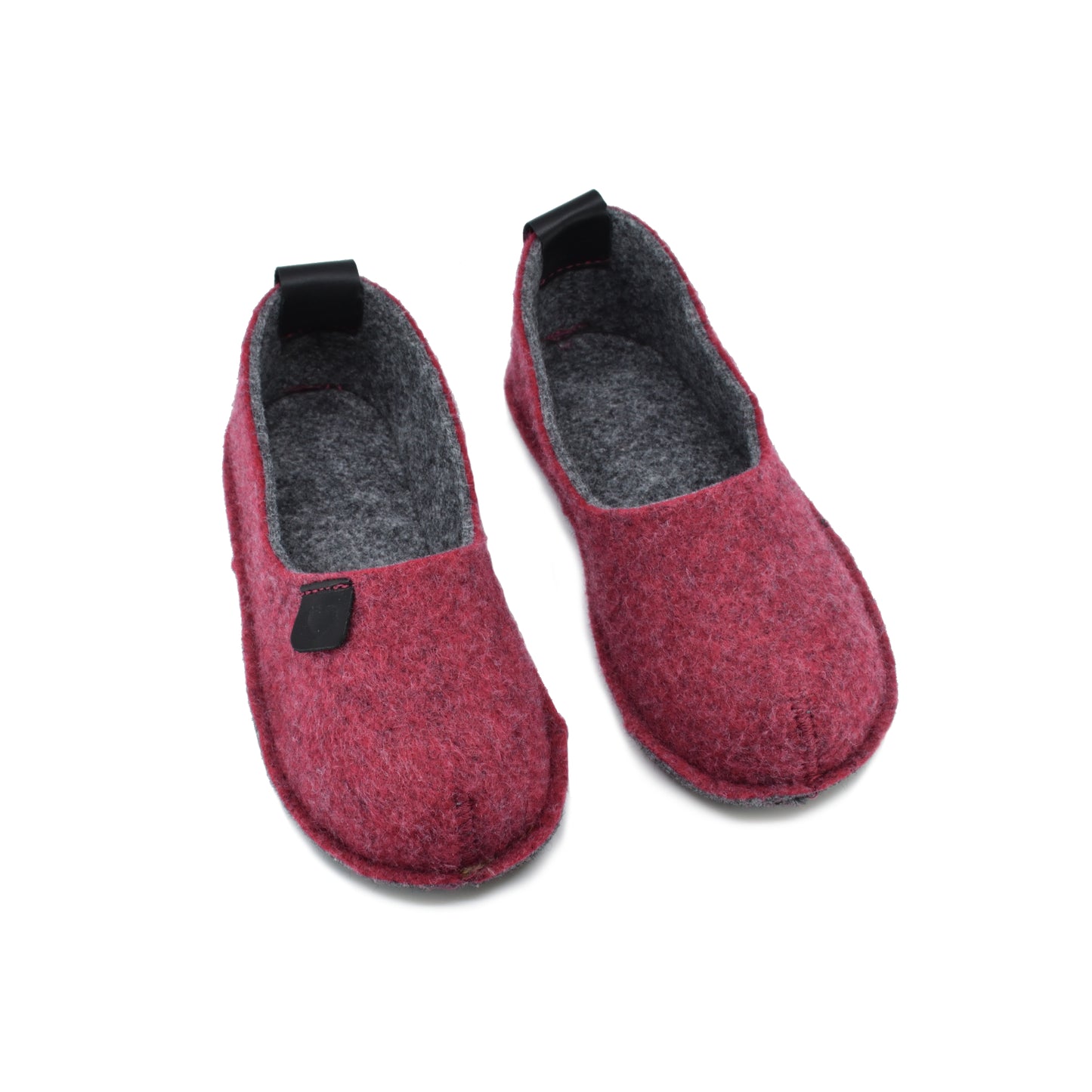 Öko-Toku Children's Slippers Made from Recycled Plastic Bottles - Red