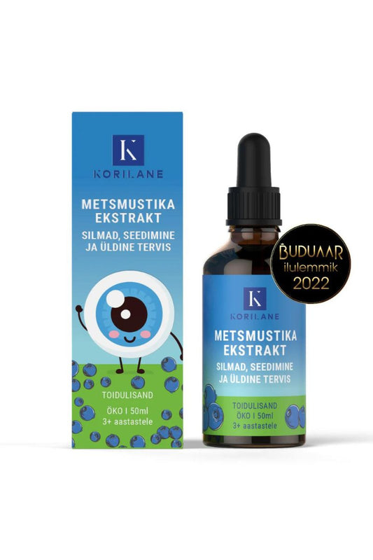 Metsmustika ekstrakt lastele 50ml 