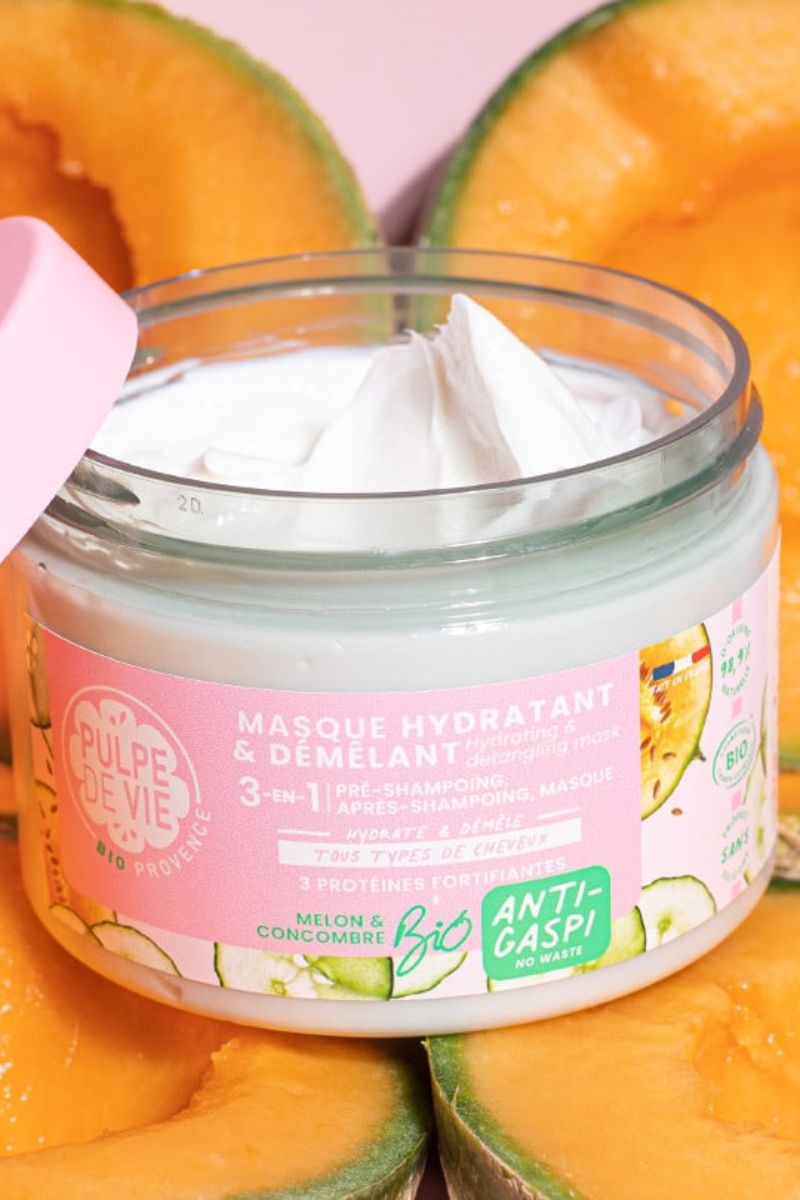 Orgaaniline 3in1 Chapeau Melon Moisturize niisutav ja kammimistv juuksemask 300 ml