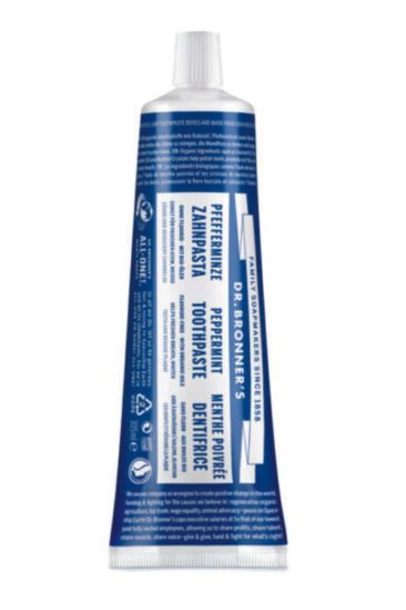 Dr.Bronner`s Orgaaniline piparmündiõliga hambapasta 140 gr