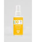 Orgaaniline monoi lõhnaline sprei päikesekreem SPF30 reisisuurus 50 ml