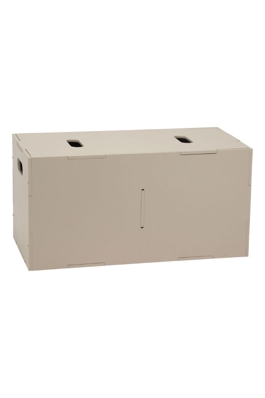 Multifunktsionaalne hoiukast Beige Cube Storage Long