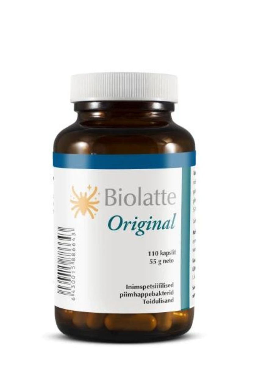 Biolatte Original piimhappebakterit sisaldav toidulisand