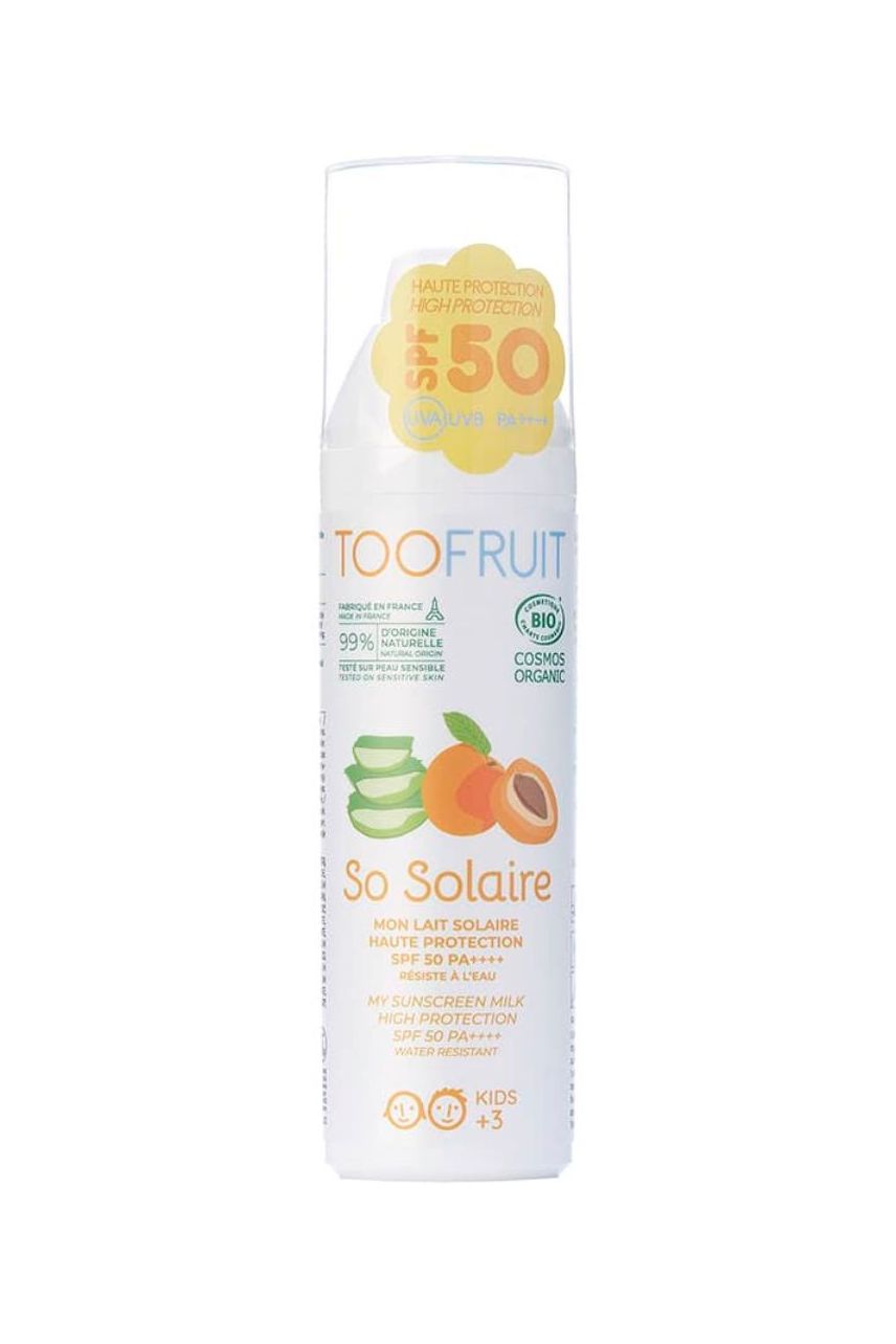 Looduslik mineraalsete filtritega päikesekreem SPF50 ml aprikoosilõhnaline 100 ml