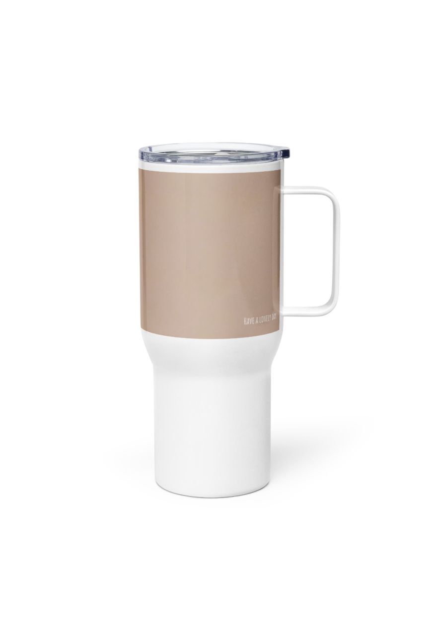 Tumbler termoskruus Ö Have a Lovely Day Beige