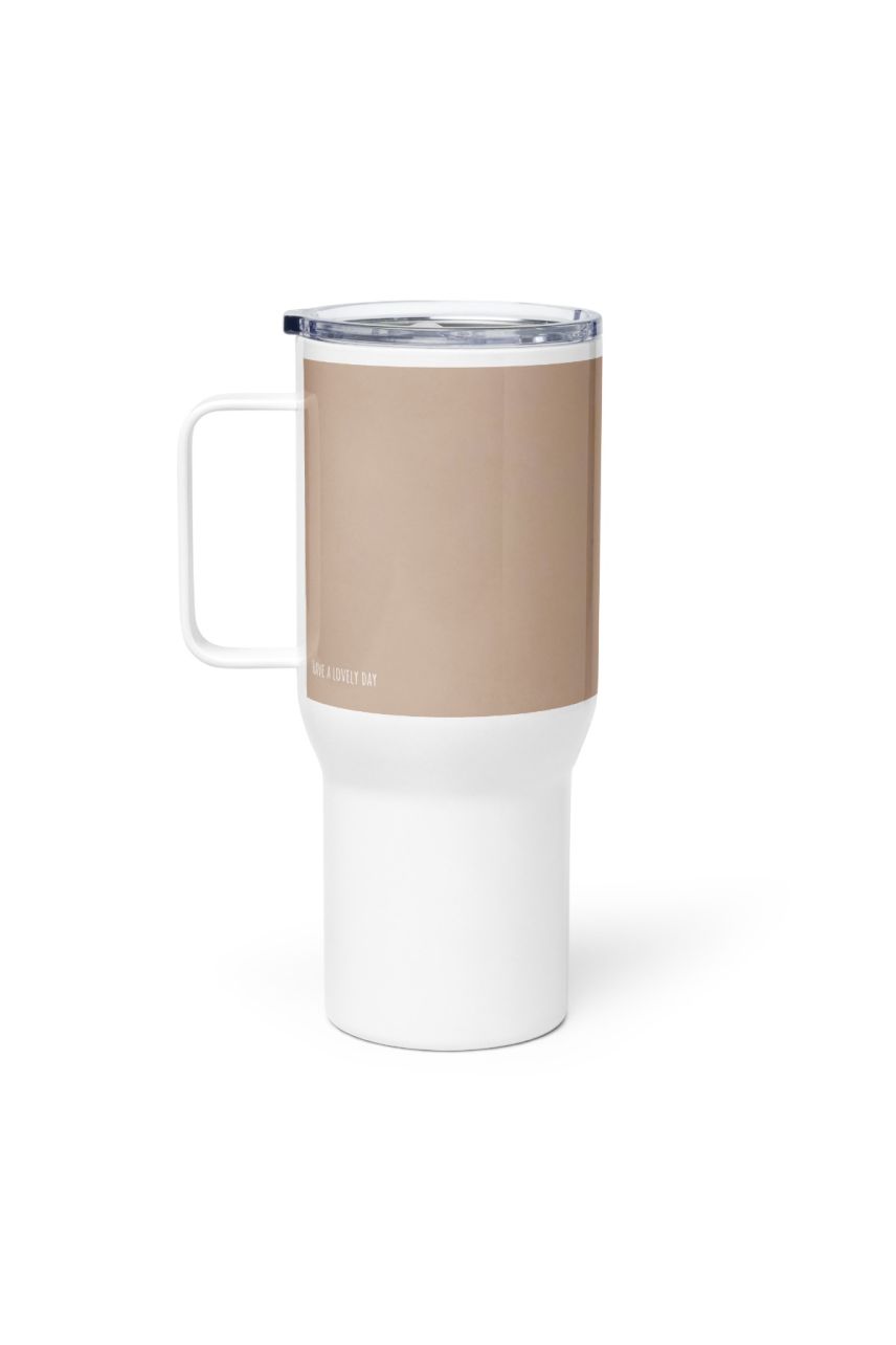 Tumbler termoskruus Ö Have a Lovely Day Beige