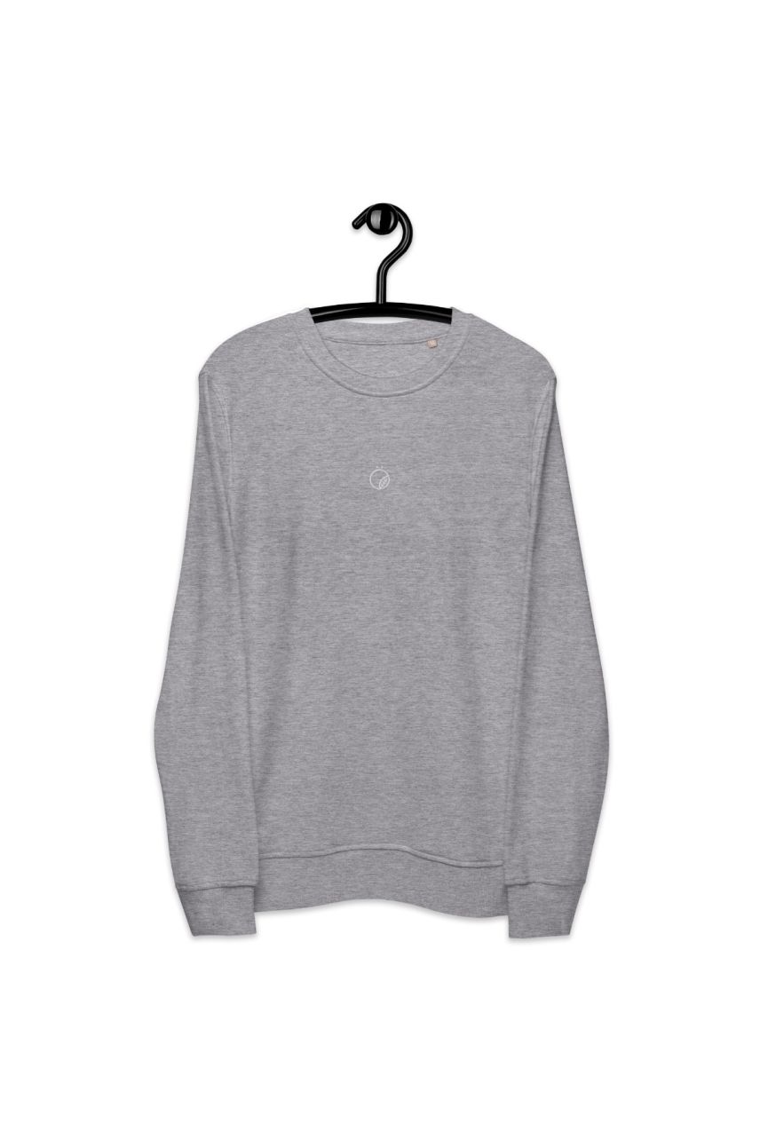 Orgaanilisest puuvillasest unisex pusa Ö Light Grey